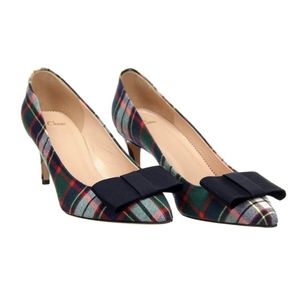 JCrew Colette pump in plaid